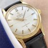 Serviced Omega Constellation Crosshair LINEN Dial Automatic Vintage
