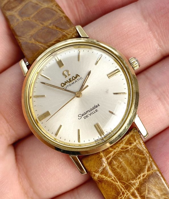 Vintage Omega Seamaster De Ville Automatic Ladies Gold Plated