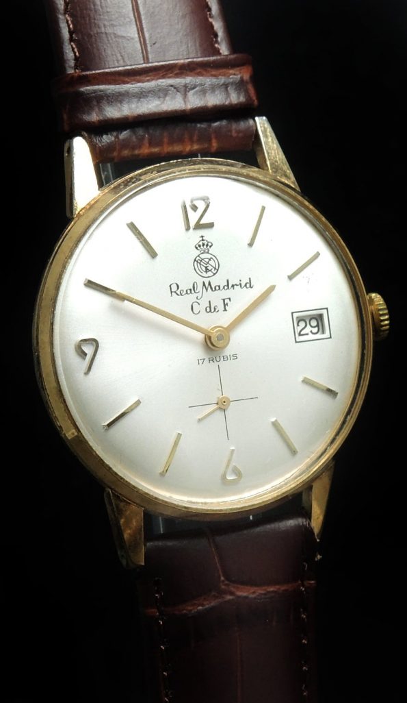 Seltene Real Madrid Vintage Uhr 1960