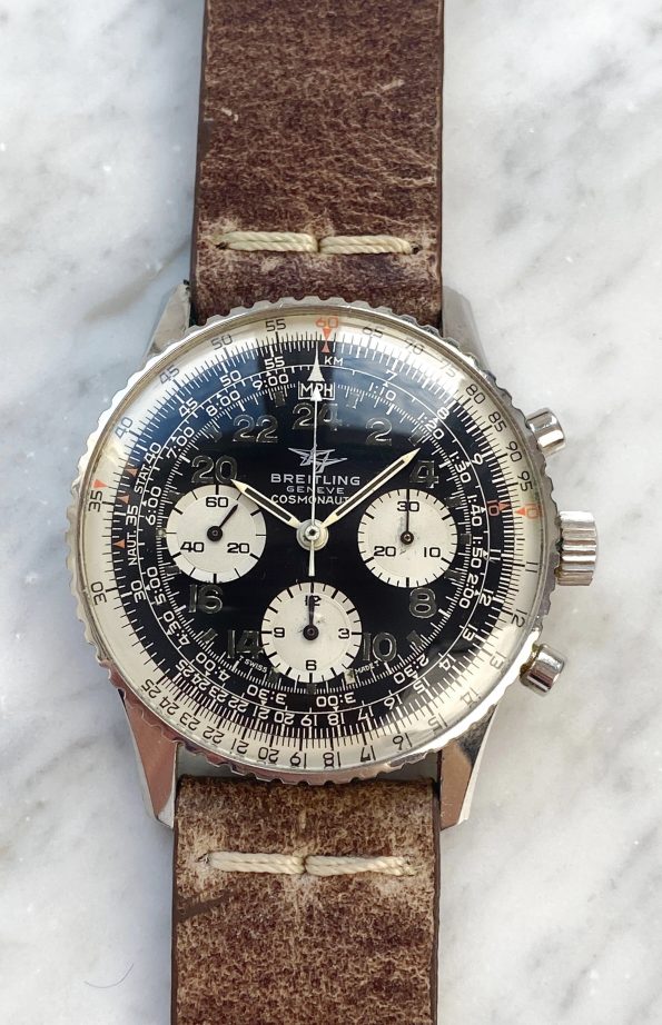 Vintage Breitling Navitimer 809 Chronograph Cosmonaute Aviator