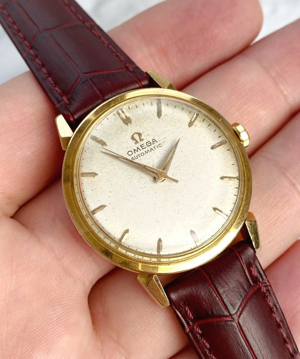 Vintage Solid Gold Omega Automatic