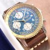 Vintage Breitling Old Navitimer Chronograph Automatic Ref d13022 mit Breitling Service