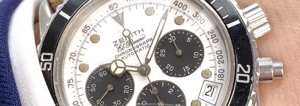 Vintage Zenith el Primero de Luca “Zenith Daytona” Chronograph MK3 Panda Dial 020310400