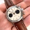 Panda Dial Breitling Top Time Stainless Steel Pump Pushers Chronograph Ref 2002