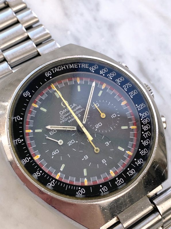 Seltene Omega Speedmaster Mark 2 Racing Chronograph Vintage 145.034