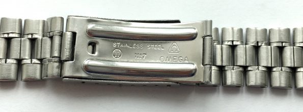 Omega Strap 19mm 1098 Strap Steel Seamaster 120 Vintage
