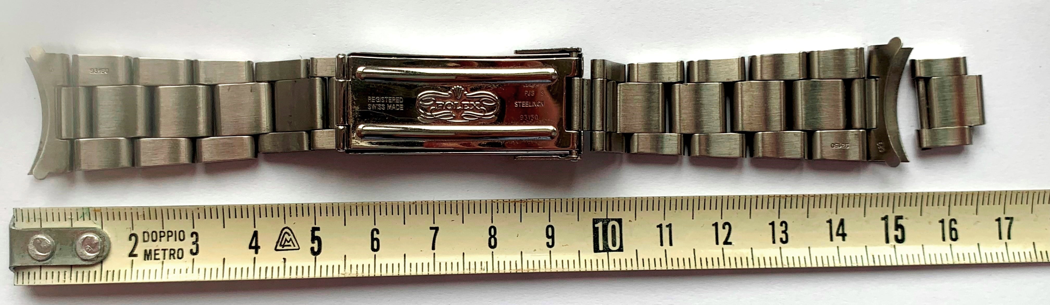 Rolex Bracelet 93150 Submariner Stainless Steel Authentic Original S / E07  | eBay