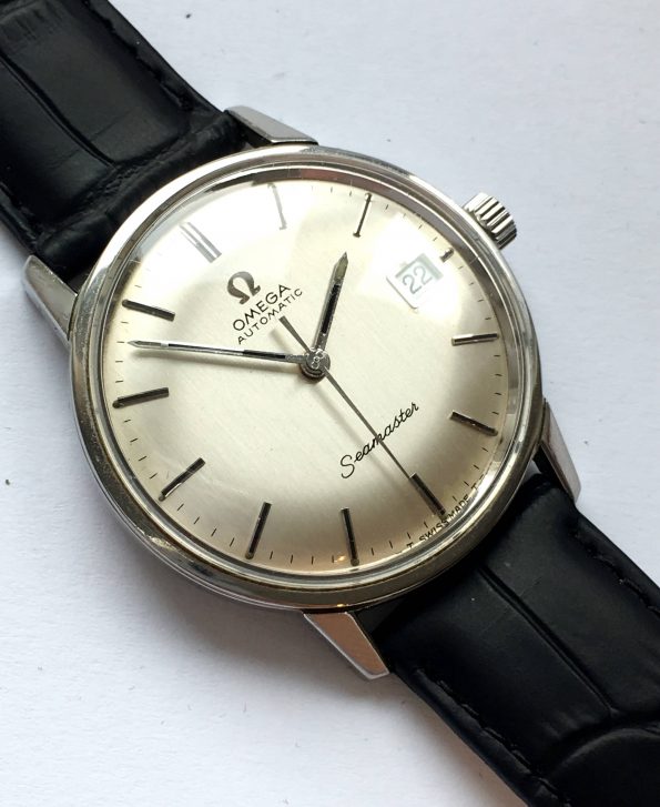 Beautiful Vintage Omega Seamaster with LINEN dial