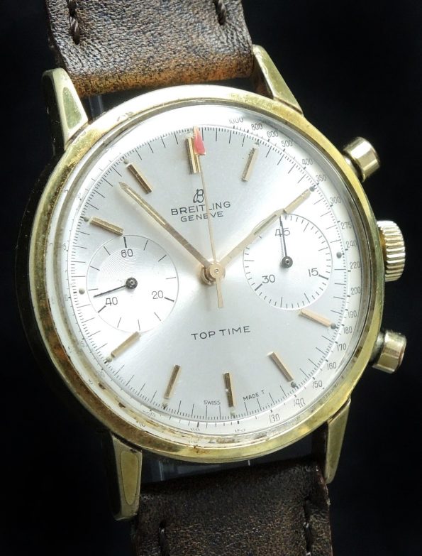 Vergoldeter Original Breitling Top Time Chronograph