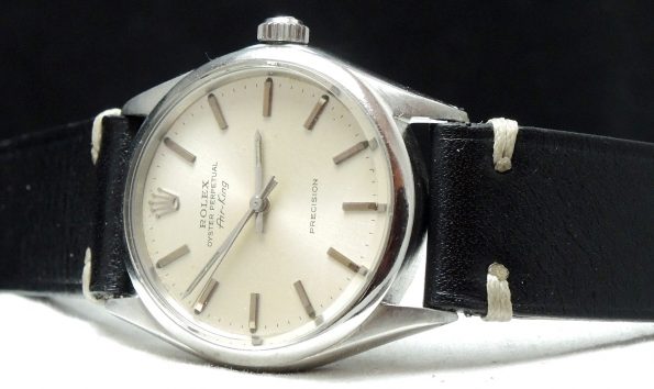 Top Rolex Air King with white dial