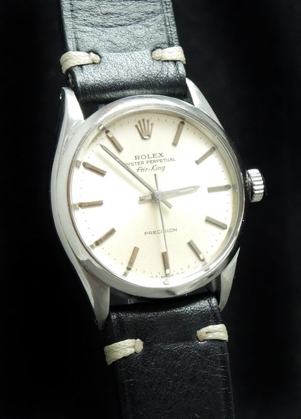 Top Rolex Air King with white dial
