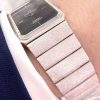Auction Grade Omega Constellation SOLID 18ct WHITE GOLD Black Chessboard Dial Automatic Vintage 8310