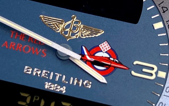 Vintage Breitling Aerospace Limited Red Arrows Full Set Box Papers A56012 Quarz Quartz
