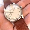 IWC Vintage Pocket Watch Conversion Marriage Sector Dial Restored