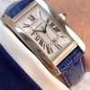 Cartier Tank Americaine Solid White Gold 18ct Automatic Automatik 1726 Mid Size