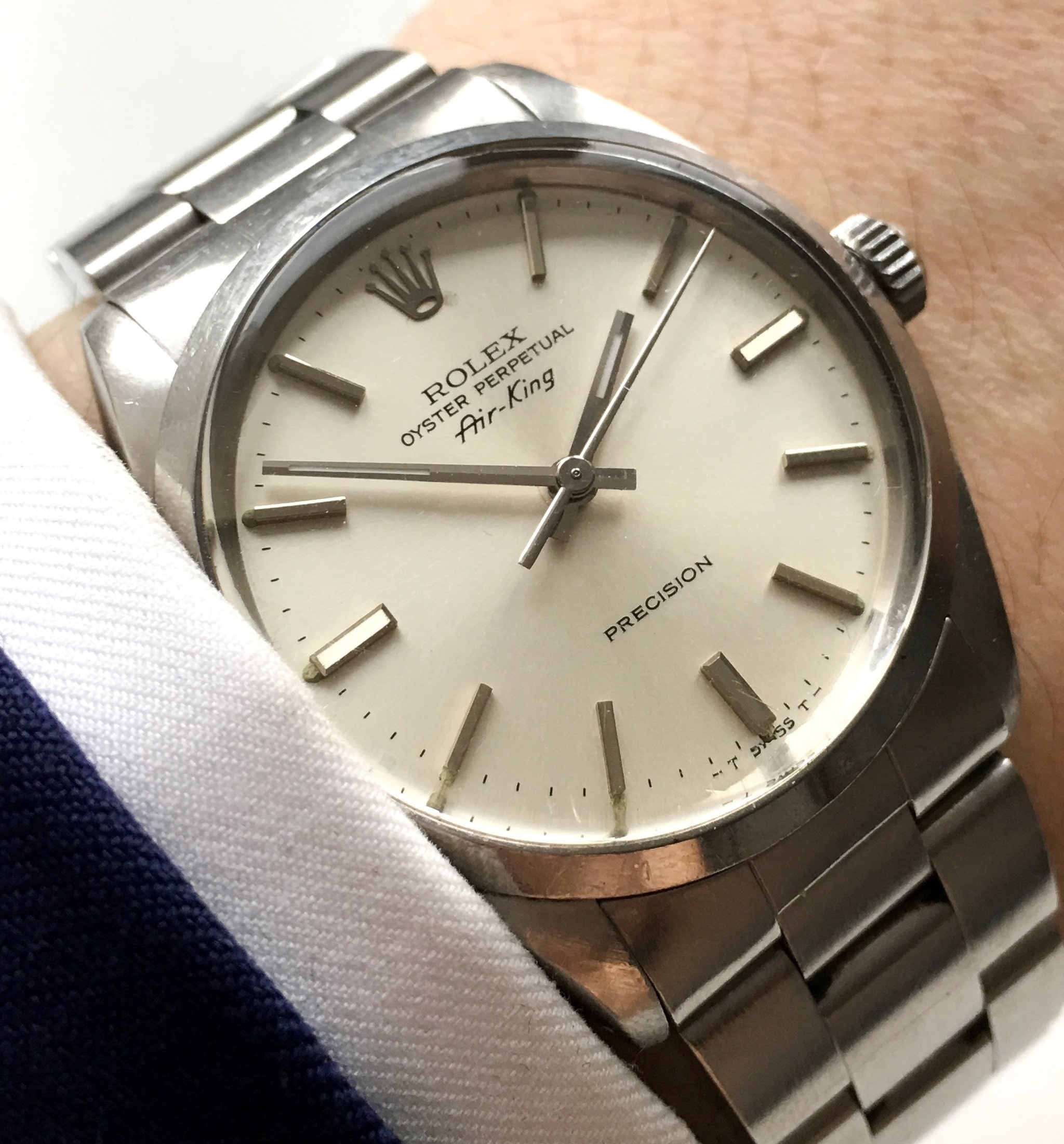 rolex air king automatic
