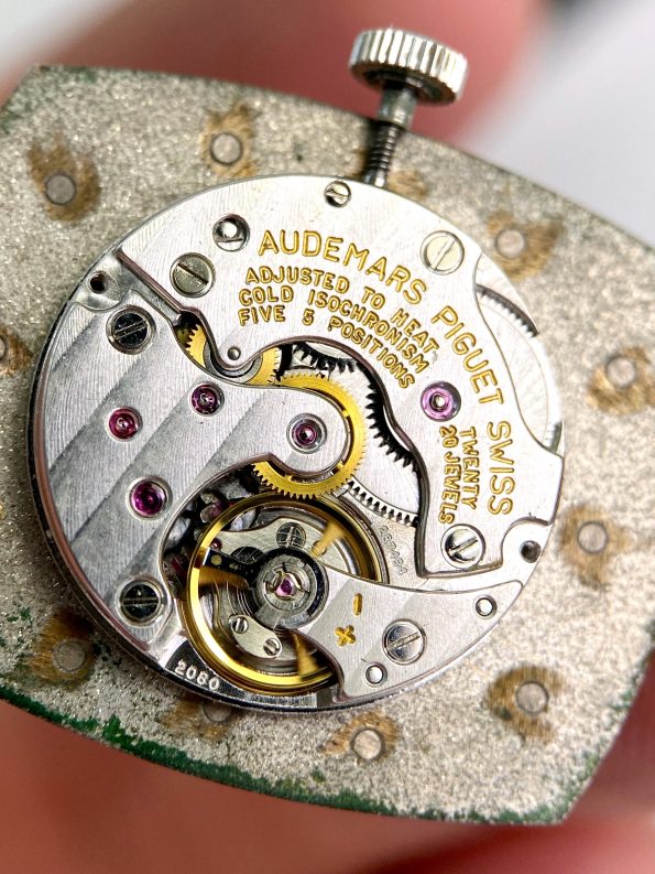 Audemars Piguet Handaufzug 9ct Gold Diamond Dial Ladies Damen