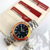 Omega Seamaster Planet Ocean 600M Stahl Automatic 2208.50.00 Orange Co Axial