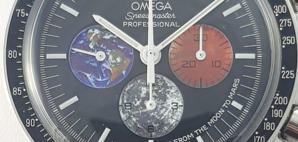 Vintage Omega Speedmaster with Moon to Mars Dial