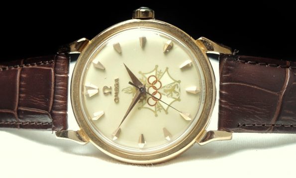 Omega Seamaster XVI Olympic Melbourne 1956 18ct solid gold