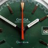 Vintage Omega Geneve Chronostop Green Dial
