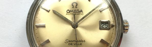 Servicierte Omega Seamaster Vintage De Ville Automatik Stahl