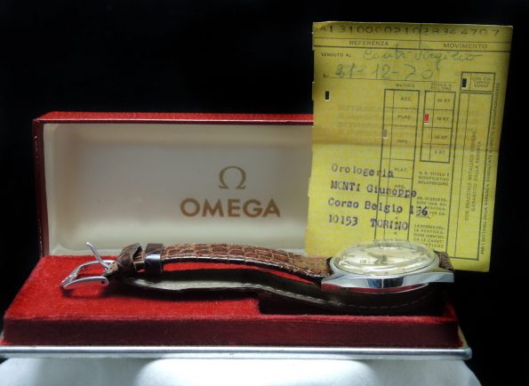 Omega Geneve Vintage mit kleinem Omega Papier