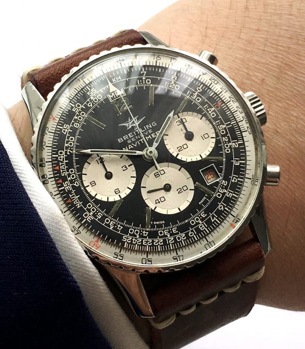 Fully Serviced Breitling Old Navitimer 7806 good condition