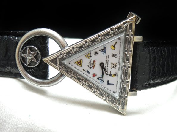 Vintage Mansonic Watch with Bueche Girod Movement