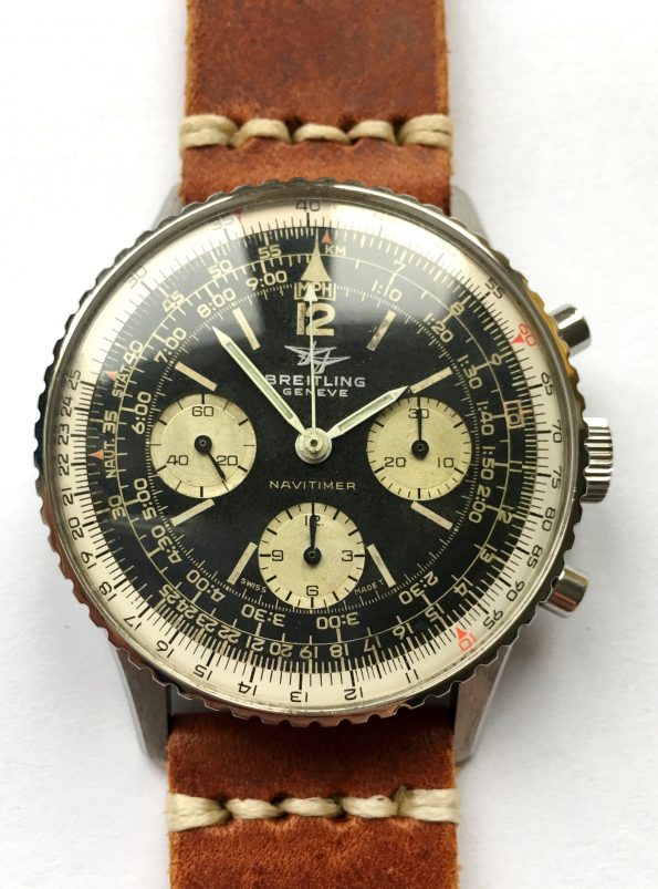 Legendary Breitling Old Navitimer Vintage 806 Chronograph Stahl
