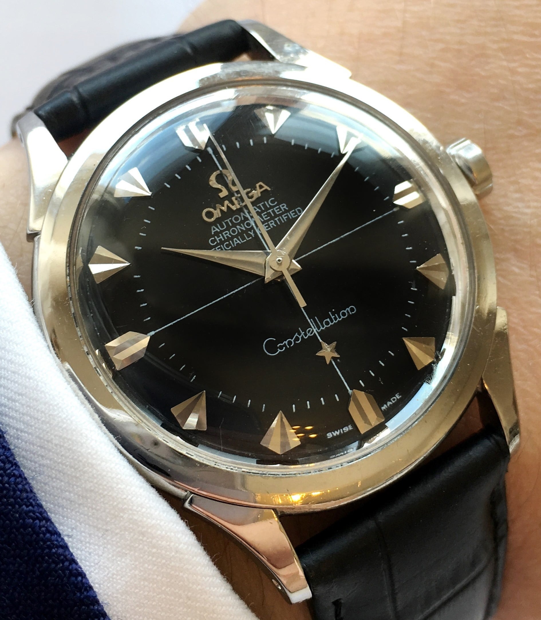 Omega Constellation Automatic Pie Pan 