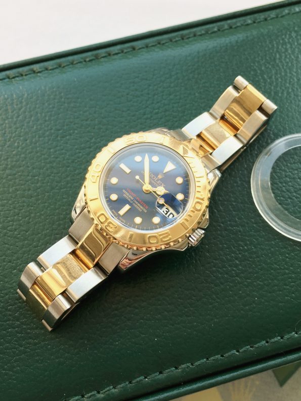 Great Rolex Yachtmaster Lady 29mm Steel/Gold Full Set