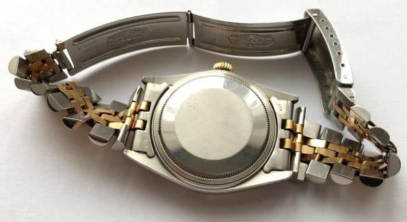 Rolex Datejust 16013 Vintage Steel Gold Jubilee Strap