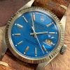 Vintage Rolex Datejust Ref 1601 Blaues Ziffernblatt