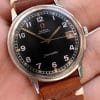 Omega Seamaster Automatic Vintage Black Restored Dial Date 14761