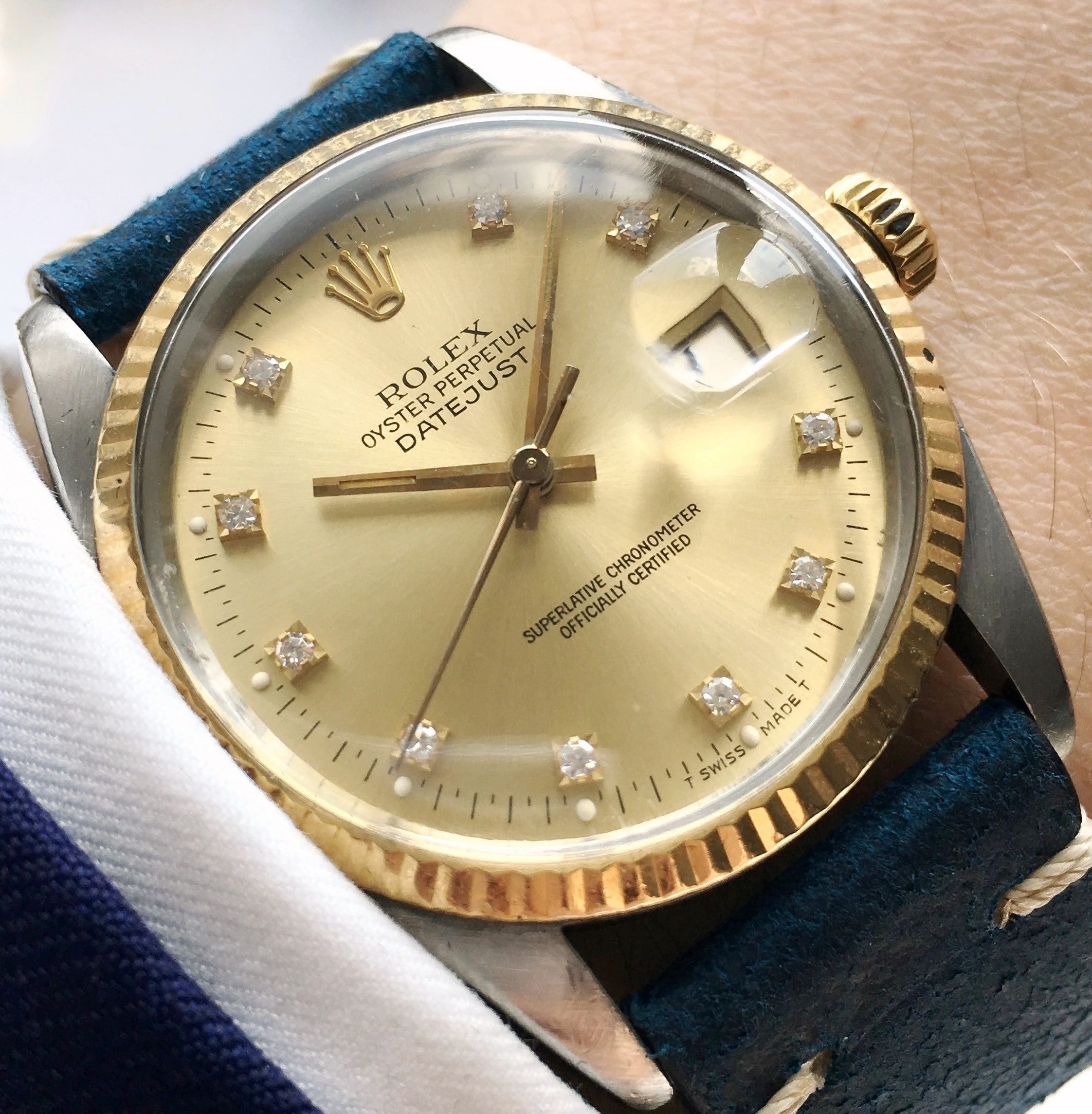 rolex oyster perpetual datejust old