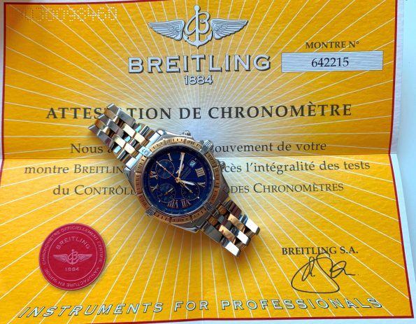 Great Breitling Crosswind Windrider Full Set Automatic Chronograph
