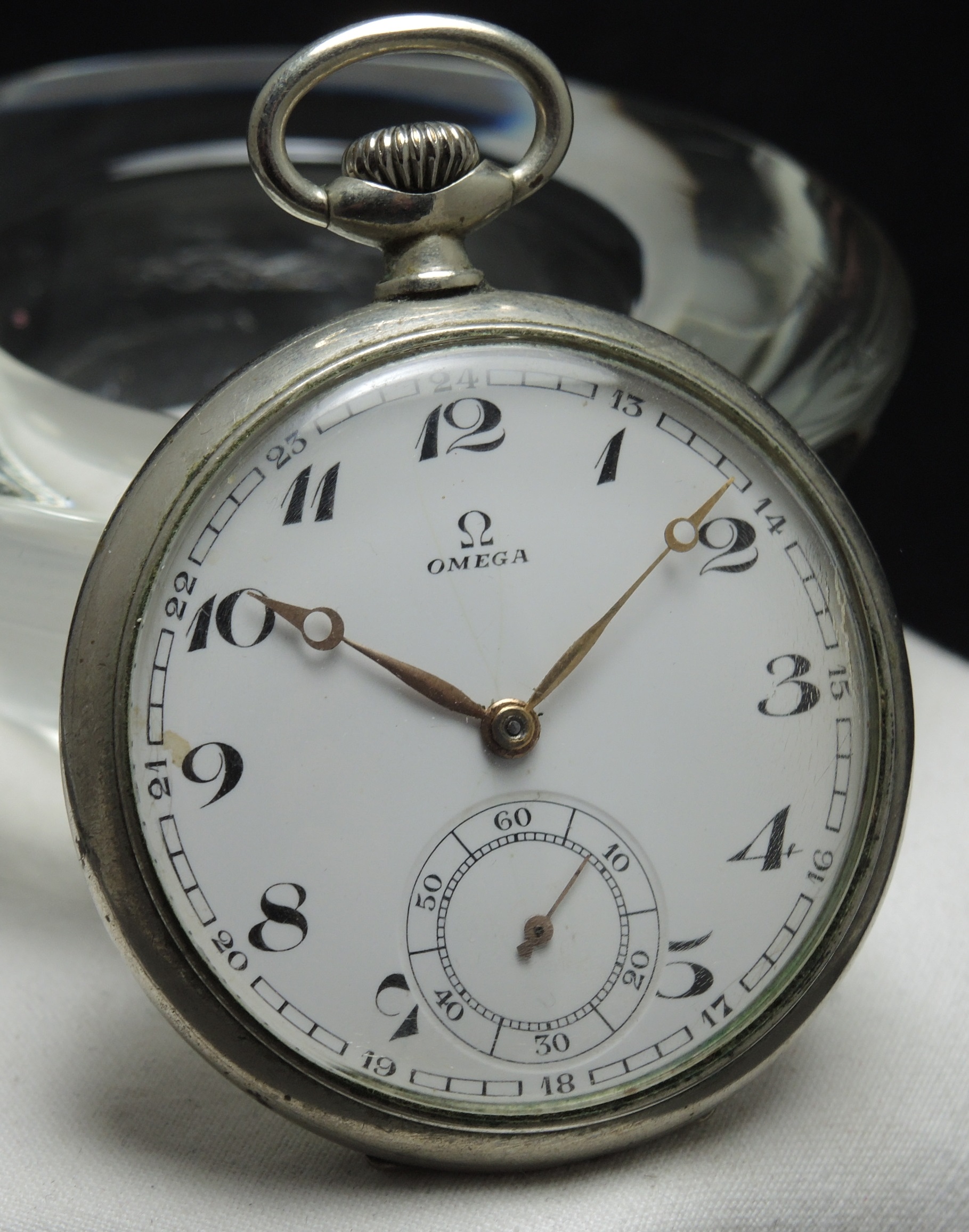 vintage omega pocket watch