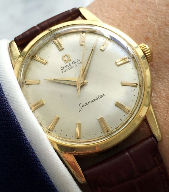 Serviced Omega Seamaster Automatic Gold plated