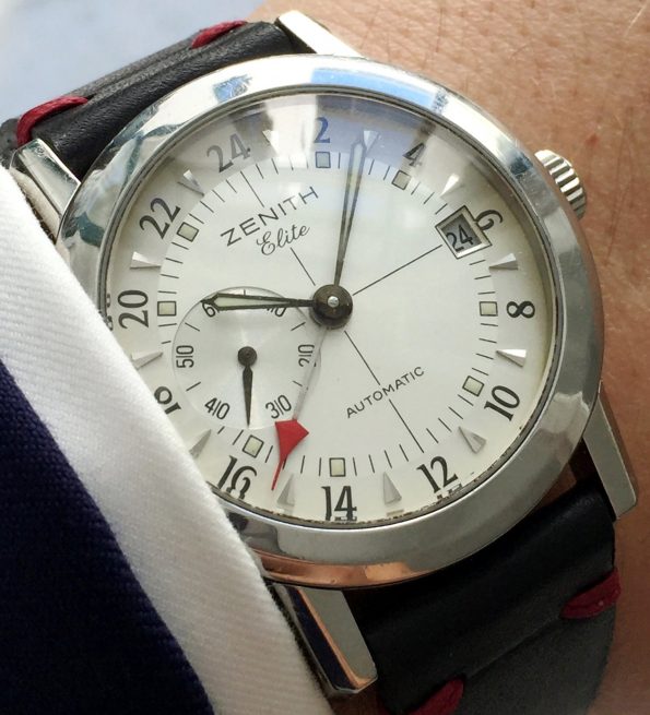 Great Zenith Elite Port Royal GMT Steel Automatic