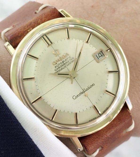 Uncommon Crosshair Dialed Omega Constellation Automatic Vintage