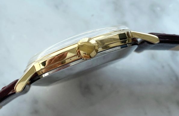Vintage Gub Glashütte Handwinding golden dial