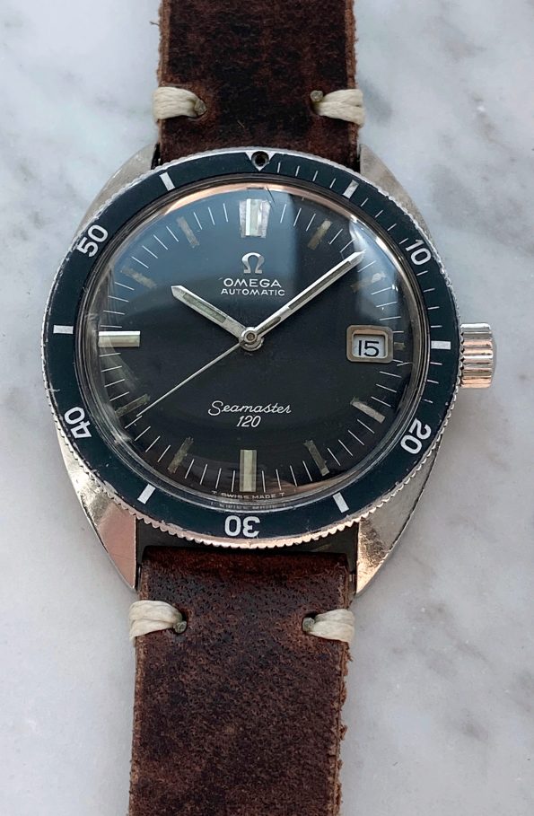 Vintage Omega Seamaster 120 Automatic Diver Date 166.027