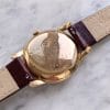 Rare IWC Solid Rose Pink Gold 36mm Lyre Lugs Black Dial