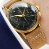 Vintage Omega Chronograph Solid Yellow Gold cal 321 35mm Ref 2279