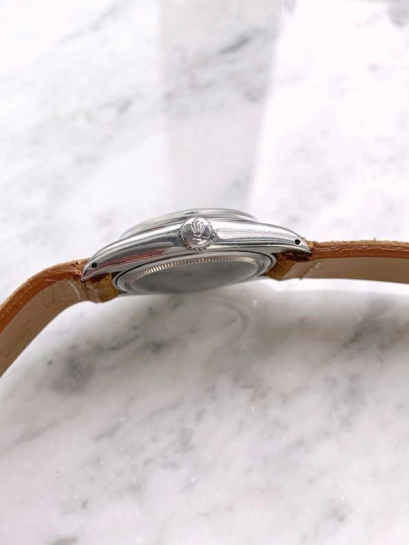 Beautiful Chocolate Dial Rolex Oysterdate Precision Handwinding brown dial