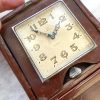Omega 8 Days Travellers Clock Table Clock Vintage from 1930 Pocket Watch