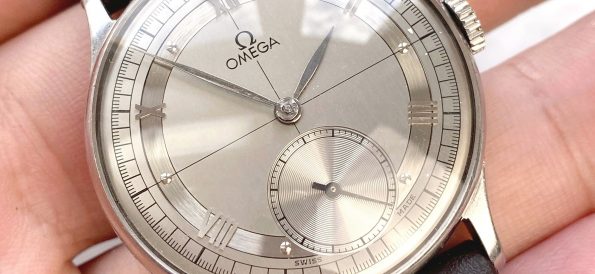 Beautiful Vintage Omega Handwinding with Two Tone Crosshair Dial 30t2