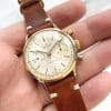 Serviced Breitling Top Time Vintage Gold Plated Pump Pushers Chronograph