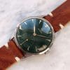 Customised 35mm Omega Handwinding Vintage with Green Dial 2800